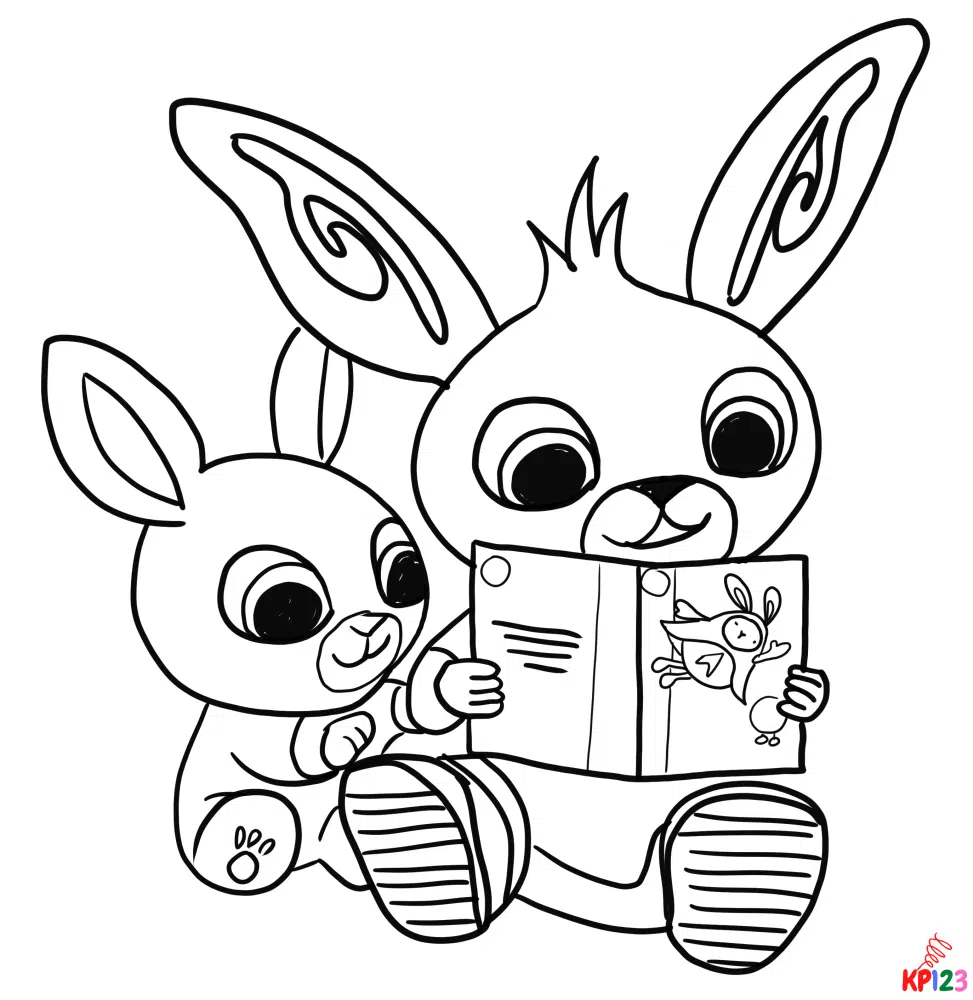 Kleurplaten Voor Kinderen Printen Bing Bunny 5 Bing B - vrogue.co