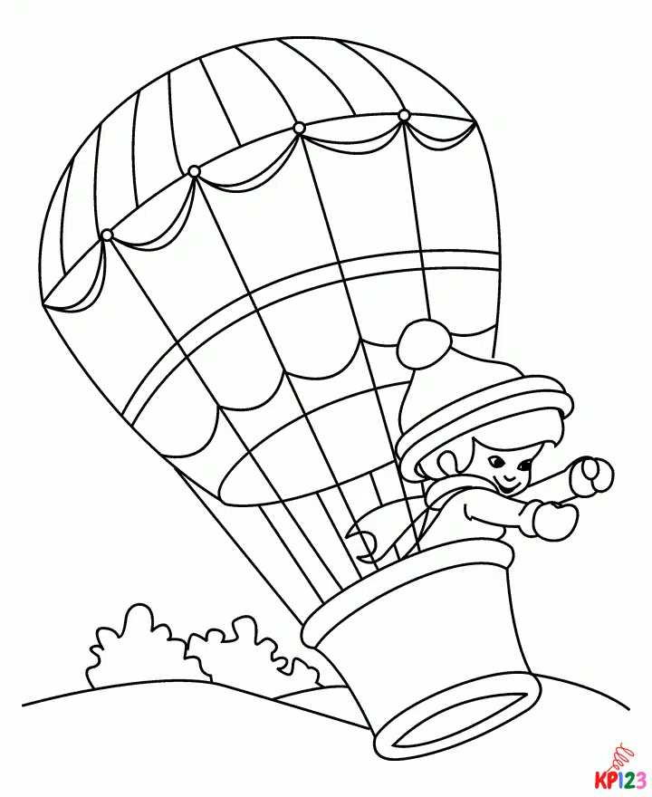 Heteluchtballon 14