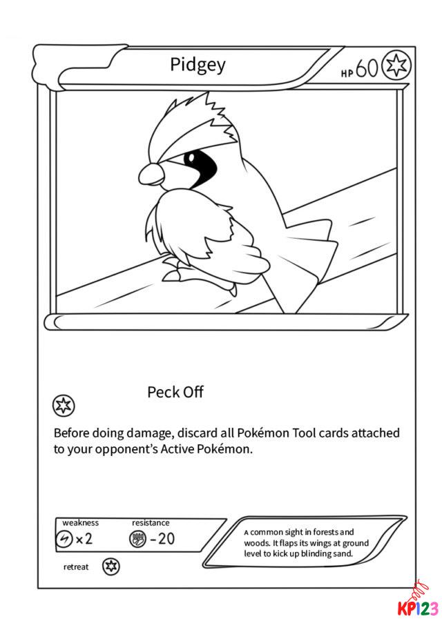 Pokemon Kaart Kleurplaten (3)